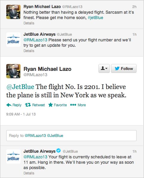 Jetblue social media