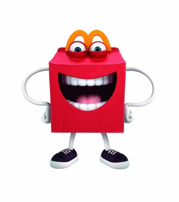 McDonald's newest mascot, Happy