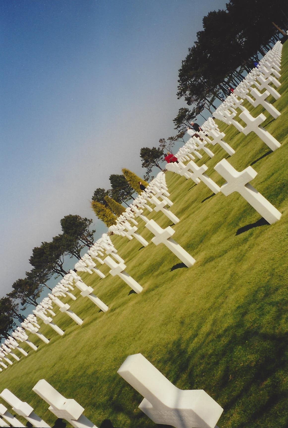 The Normandy American Cemetery and Memorial.  My own photo.